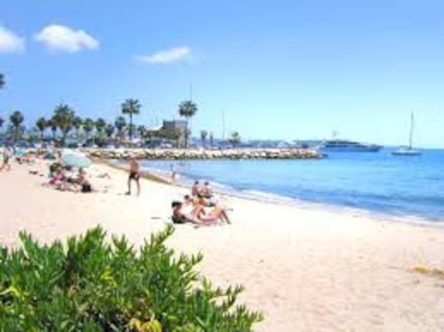 F2 Climatise A Golfe -Juan En Front De Mer Et Piscine فالوريس المظهر الخارجي الصورة
